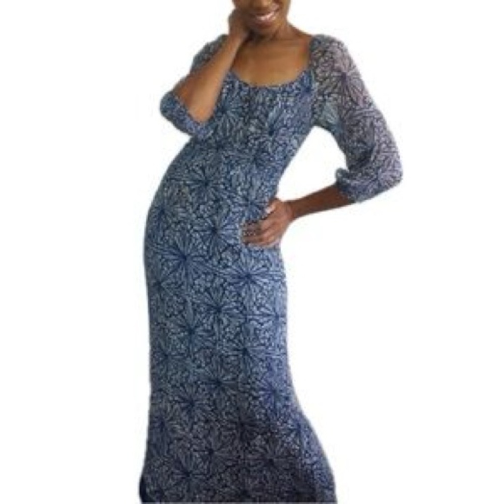 Anthropology Edme & Esyllte printed maxi dress